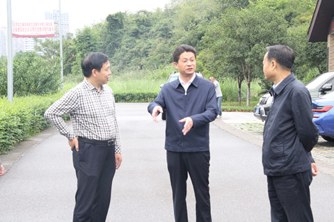 李昱隆副市长来我院调研指导工作