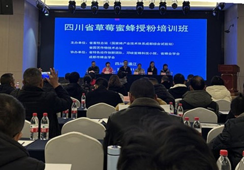 市农科院派人参加全省草莓蜜蜂授粉技术培训